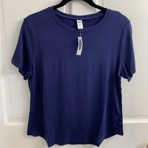 NWT Old Navy Luxe Tee Shirt Size Petite Medium